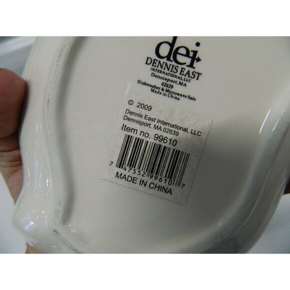 2 Santa Claus Plates & 2 Decorative Swirl Bowls For Holiday Tableware Ceramic - Picture 8 of 11